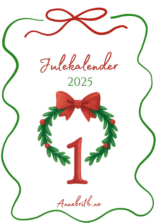 Julekalender 2025 - Digitalt hefte