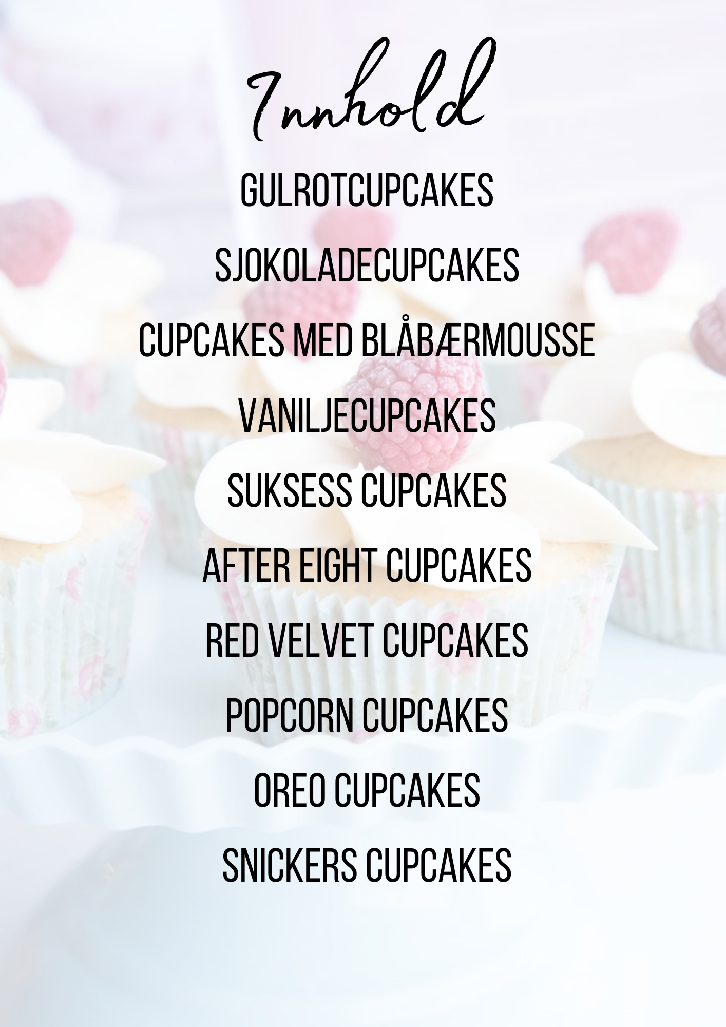 Cupcakes Hefte