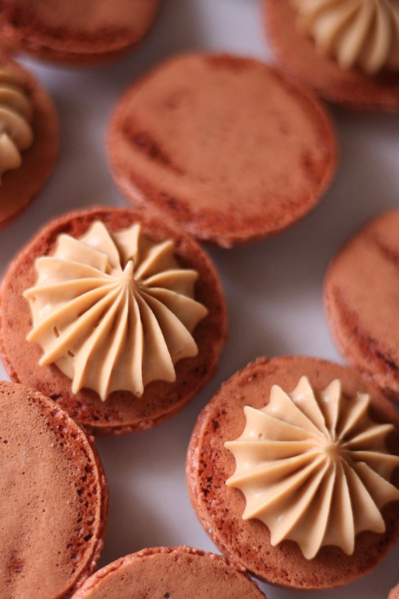 Test Franske Makroner Salt karamell 18 stk