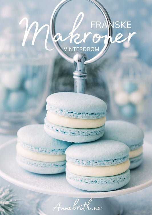Franske Makroner Vinterdrøm Digitalt Hefte