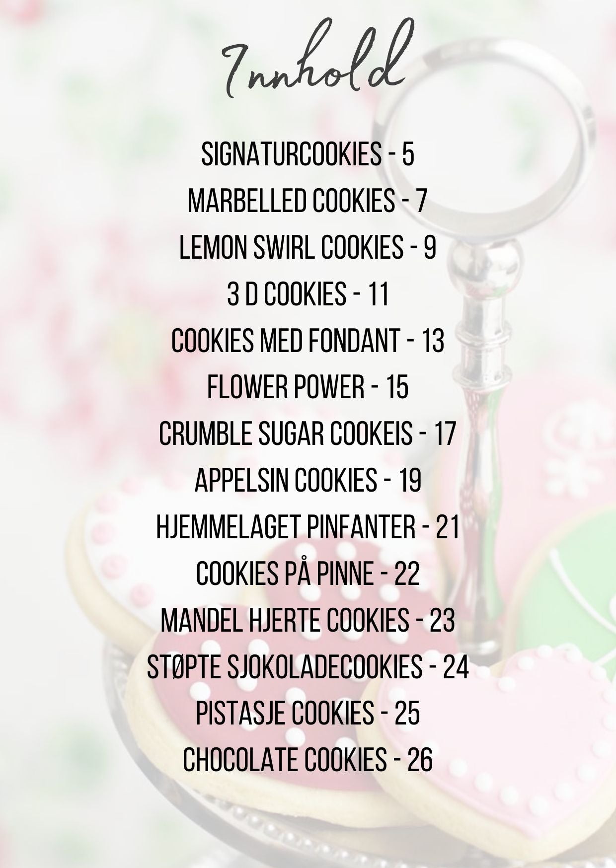 Sugar Cookies Hefte