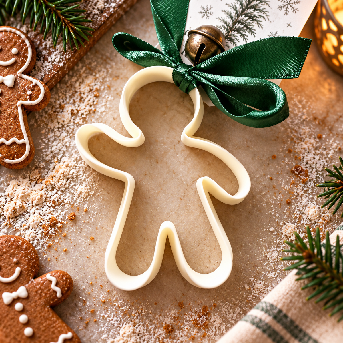 Pepperkakeutstikker - Hello Gingerbread Man