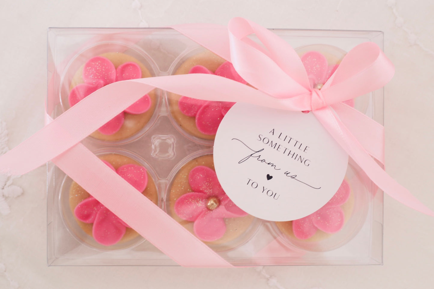 Cookies - blomster 6 stk - TEST