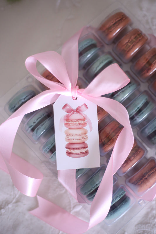 Franske Makroner – Salt Karamell (24 stk)