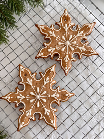 Pepperkakeutstikker – Snowflake
